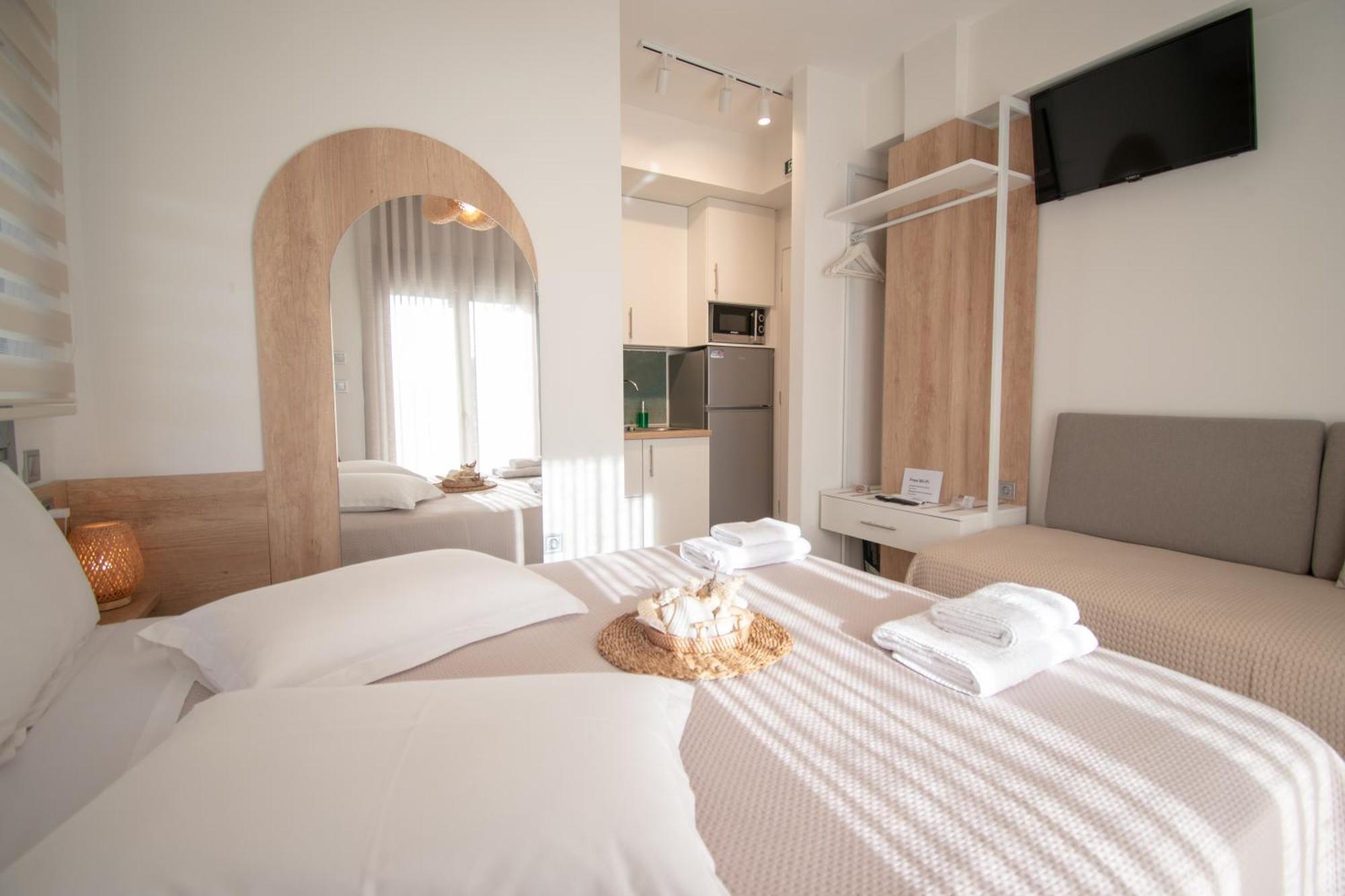 Magdalena Seaside Apartments Неа-Рода Экстерьер фото