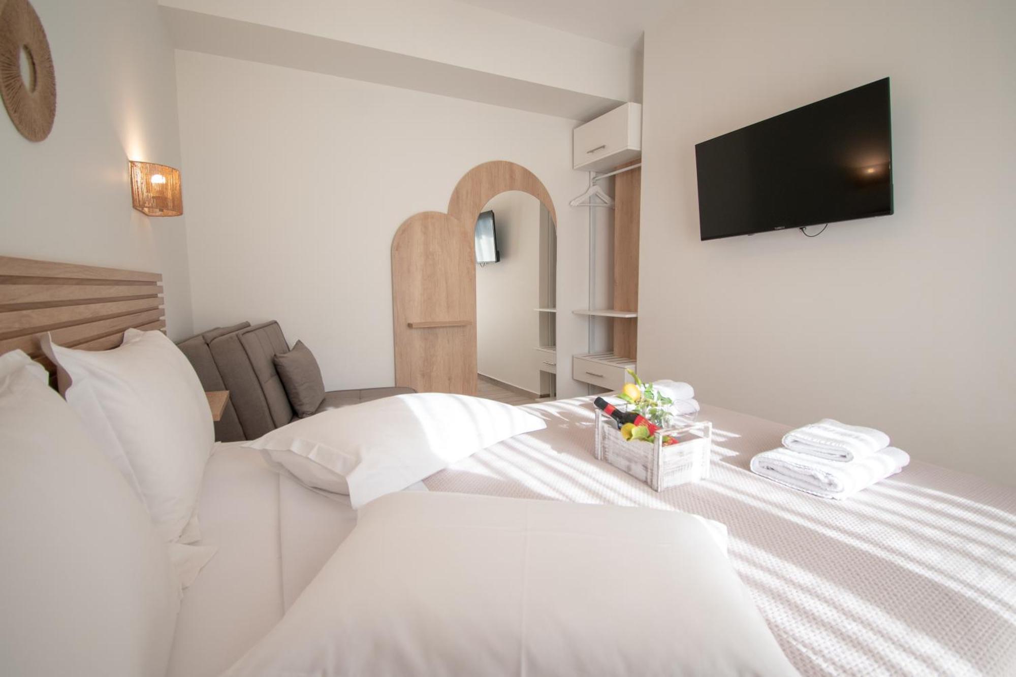 Magdalena Seaside Apartments Неа-Рода Экстерьер фото