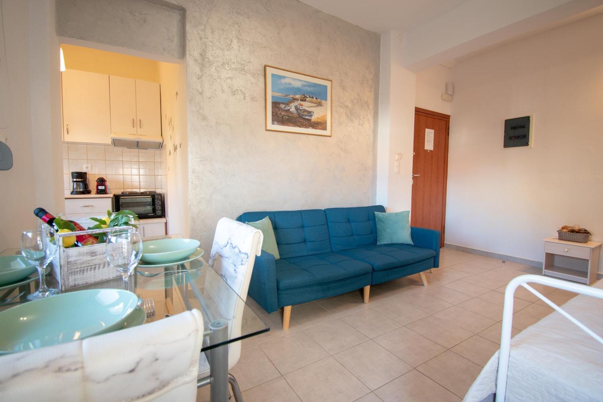 Magdalena Seaside Apartments Неа-Рода Экстерьер фото